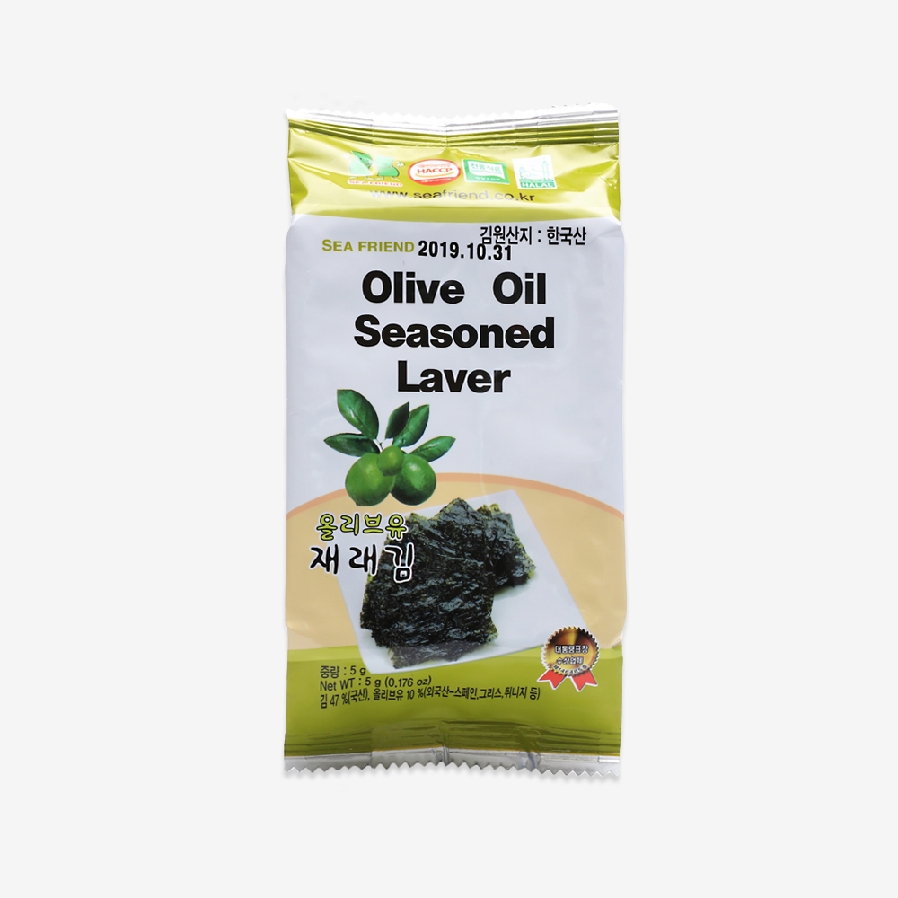 Seasoned Laver Olive Oil